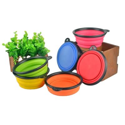 China Viable Factory Direct Convenient Portable Consumable Folding Silicone Dog Bowl for sale