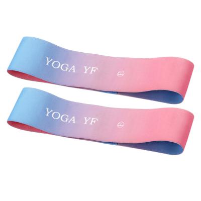 China New Design Durable Custom Yoga Strap Yoga Mat With Strap Yoga Sling Eco-Friendly Resistance Bands for sale