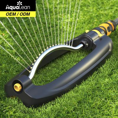 China Garden Farm Irrigation Lawn Patio Automatic Oscillating Lawn 18 Holes Sprinkler for sale