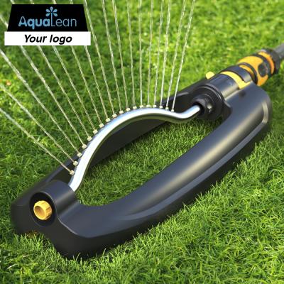 China Garden Farm Irrigation Lawn Best Recommended Automatic Oscillating Aqua Patio Sprinkler for sale