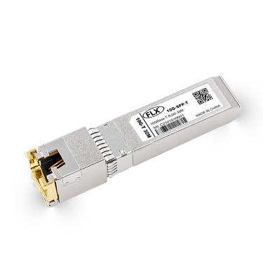 China FTTX SWITCH 10G SFP-T Copper RJ45 30m SFP-10G-T 10G Copper RJ-45 SFP-T 100m SFP Transceiver GLC-T for sale