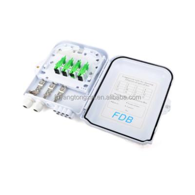 China FTTH Fiber Optic 8 CoreTerminal Box IP 65 8 Way Waterproof FTTH Distribution Box for sale