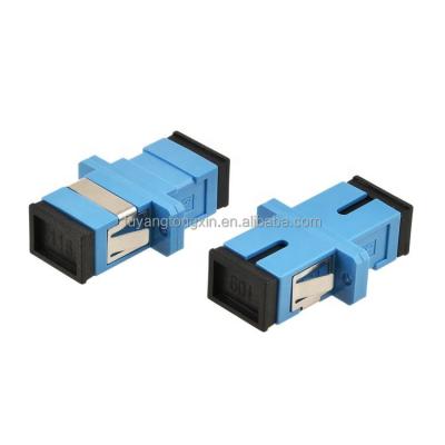 China PVC or LSZH Manufacture Sc UPC Tf Simplex PC SM Fiber Optic Adapter Adapter Anti-Shake for sale