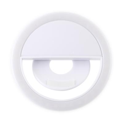 China Fashionable and portable rechargeable is the new addition to cell phone led selfie Ring Light for sale