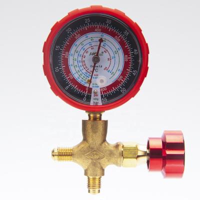 China Pressure Gauge Factory Direct Selling Hengsen Refrigeration Parts Brass Simple Digital Pressure Gauge Various Gauge for sale