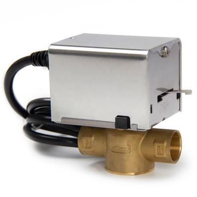 China Refrigeration parts price good of air conditioner part brass motorized valve 4-20Ma for refrigeration and heat exchange parts for sale