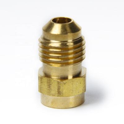 China Brass Refrigeration Parts Refrigeration Rocket To Weld Union Pipe Fitting Connector for sale