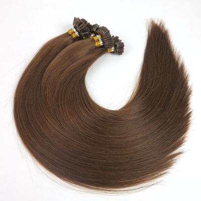 China 1g silky straight wave wholesale strands remy human extensions pre bonded double drawn u tipped nail tip hair extension for sale