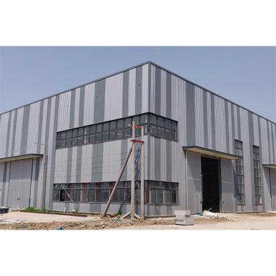 China Industrial Competitive Price Prefab Steel Structure Warehouse Car Garage Building for sale