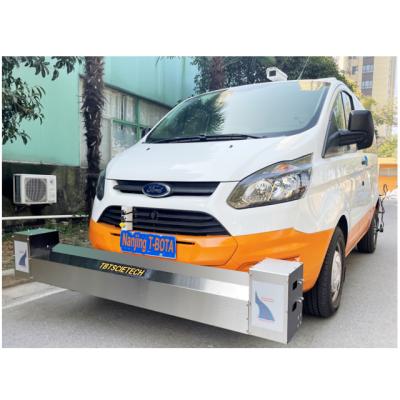 China Pavement Evenness Pavement Quality Testing System Sidewalk Evenness, Structure Depth, Wheel Track IRI SMTD RUT RSP for sale