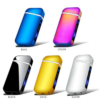 China Minimalist XY830319 electric lighter tobacco metal color usb cigarette stylish other lighters custom logo for sale