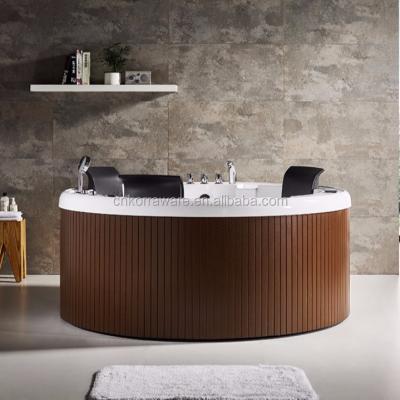 China Freestanding Massage Bathtub (PCV Board) For 3 Presons for sale