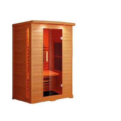 China 4 Person Computer Control Panel Computer Control Panel Fashion Nudist Sauna Room Enclosed Wooden Steam Bath Far Infrared for sale