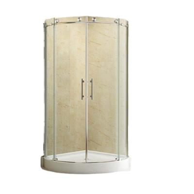 China 1 Person 2017 Modern Popular Simple Size Mini Cheap Glass Shower Enclosure , 6mm Tempered Glass Door for sale