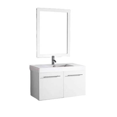 China Modern European Designed Bathroom Vanity Cabinet White Corner Cabinet Design OEM Bathroom Vanity Cabinet for sale