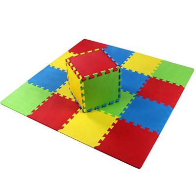 China 15/20/30 cm High Quality Non-Toxic EVA Foam Puzzle Mat for Baby and Children BSCI Supplier for sale