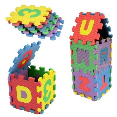 China Educational Toy Customized Size Eva Baby Foam Puzzle Mat 15x15 20x20 30x30cm for sale