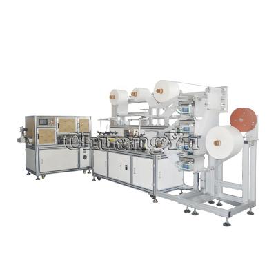 China High Production Efficiency Best Made China Good Price KF94 Automatic Flat Face Mask Machine for sale