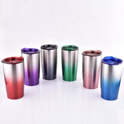 China 2021 Hot Selling PORTABLE Travel Tumbler Mug Cups 20 oz Double Wall Stainless Steel Thermos for sale