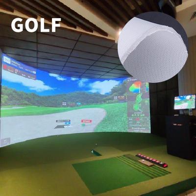 China Mesh Cloth Golf Fabric 3D Air Screen /Golf Hit Screen Cloth Projection Golf Cloth for sale