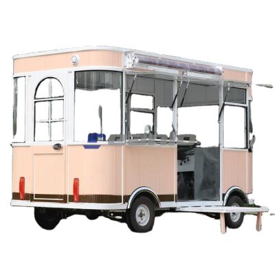 China Geanlo Mobile Fast Food Cart With Wholesale Prices Ice Cream Vending Carts E Food Cart Motorcycle & Atv Trailers Big Food Truck à venda