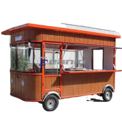 China Geanlo Mobile Fast Food Vending Food Cart And Trailer Fashionable Off Road Camping Trailer Used Food Trucks For Sale In Germany for sale