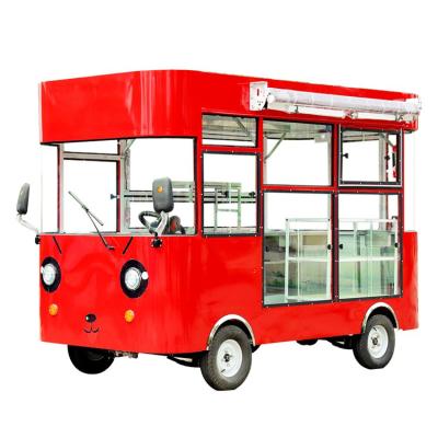 China GEANLO Custom Food Cart Truck Mobile Pizza Coffee  Food Fully Equipped BBQ Trailers à venda