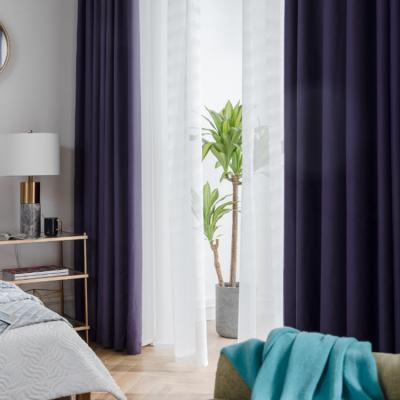 China Wholesale Custom American Style Blackout Quality Elegant 100% Polyester Curtain for sale