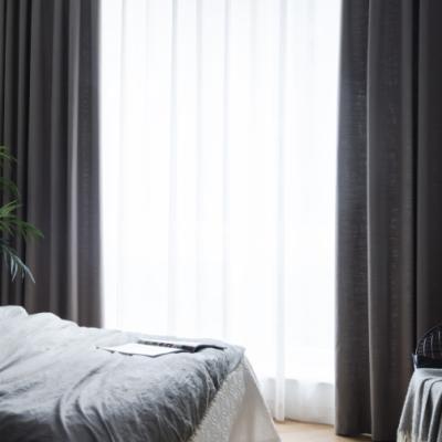 China Wholesale Blackout JBL Blackout Cotton Blackout Custom Canvas Curtain For Hotel for sale