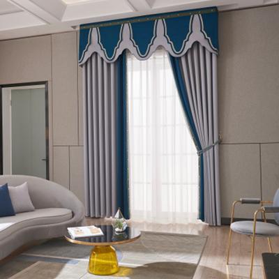 China Breathable Luxury Upholstery Blackout High Density Fabric For Curtain for sale