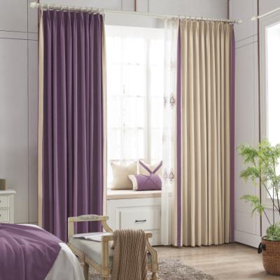 China Eco Insulated Custom Bed Linen With One Curtain On Full Circuit Single Curtains For Living Room Ready Made for sale