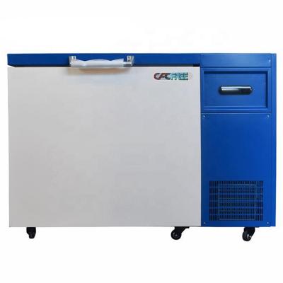 China 130 Degree Cryogenic Ultra Low Temperature Single-temperature Single-temperature Minus 100 120 For Laboratory DW-130W118 for sale