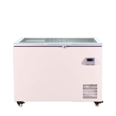 China Single-temp Low Chest Display Fish Freezer ULT For Air And Fish Freezer Storage for sale