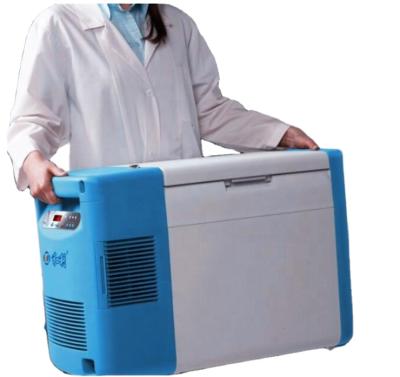 China Single-temperature Portable Cryogenic Equipment -80 Degree Mini Ultralow Freezer For Vaccine Carrier for sale