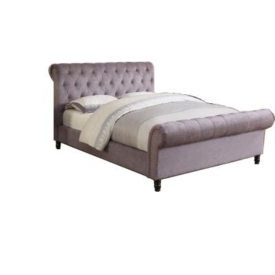 China (Others) Sale Cheap Fabric Double Upholstered Bed Adjustable Bedroom Furniture for sale