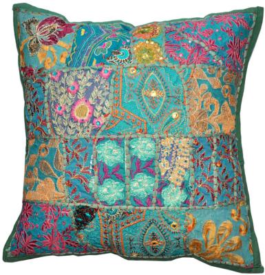 China Handmade Embroidery Anti-Static Sofa Pillow Customized Pillow Case by Frank Furniture Gypsy for sale