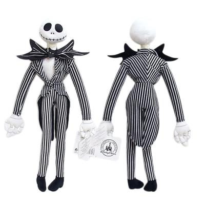 China The Ghost Skull Pumpkin King Toy of Soft Jack Plush Doll Christmas Doll Children's Nightmare Halloween Gift for sale