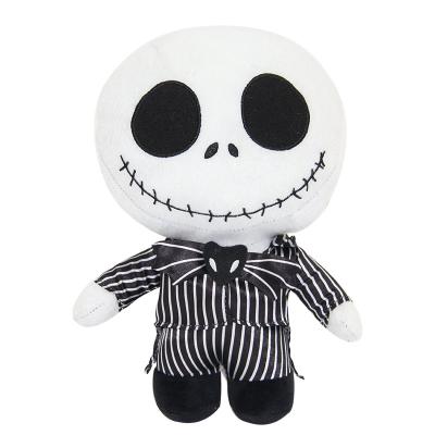 China Soft Hot Sale Halloween Skull Jack Plush Doll Christmas Pumpkin Prince Doll Jack Spoof Toy Doll for sale