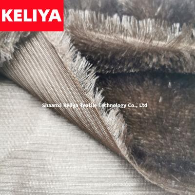 China KELIYA Waterproof Professional Manufacture Plush 100% Polyester Knitting Fabric For Making Soft Toys for sale