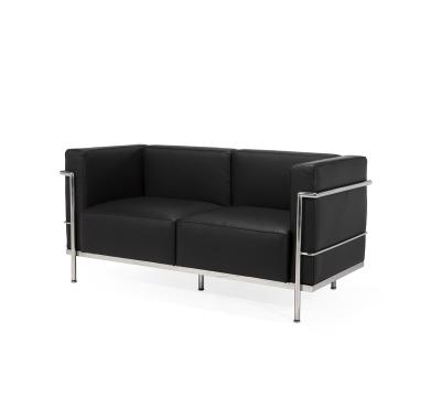 China Modern Sofa W&R BS312-2 1 2 3 Modern Sofa Living Room Furniture High-resilience Foam Steel Frame PU Leather 2 Sofa for sale