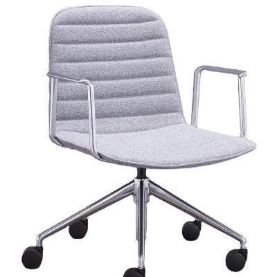 China 2022 Office Chair Fabric Material (Height) Adjustable With Armrest Office Furniture Leisure Chair for sale