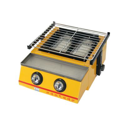 China Easily Assembled 2021 Trending Indoor Outdoor Portable Electronic Ignition Barbecue Gas Grills for sale