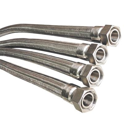 China Corrosion Resistant/High Temp Resistant/High Pressure Resistant Hot Sale Wire Metal Braided Flexible Corrugated Metal Hose Assembly With Reasonable Prices for sale