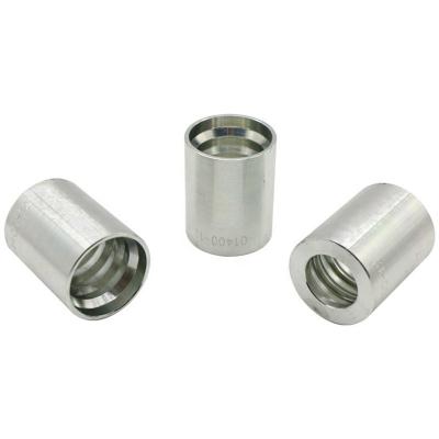 China Carbon Steel Stainless Steel High Quality Stainless Steel Hydraulic Hose Ferrule 01400 Aluminum Sleeves Ferrules For Hose Fittings for sale