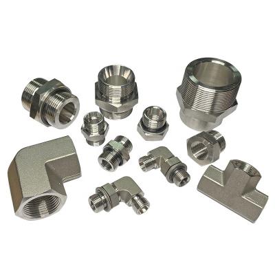 China Pipe Lines Connect Hot Sell Carbon / Stainless Steel Hydraulic Transition joints and Adapter Fittings for sale