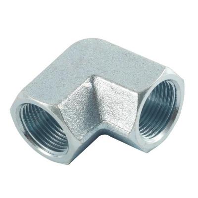 China Pipe Lines Connect 7B9-PK 90 Degree Elbow Bsp Female Stainless Carbon Steel Tube Fitting For Machinery for sale