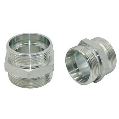 China Pipe Lines Connect Eaton Type 1C Stainless Carbon Steel DIN2353 Bite Type Pipe Adapter Fitting For Machinery for sale