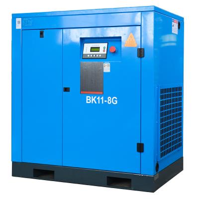 China 0.7mpa-1.3mpa Lubricated Work Pressure Industry Airhorse Screw Air Compressor 11kw Screw Air Compressor for sale