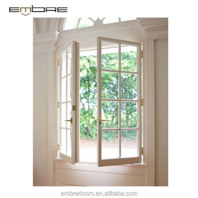 China Aluminum Swing Window Doors With Simple Iron Window Grills Design Modern for sale