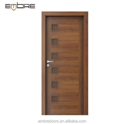 China Swing Malaysian Wooden Doors Design Solid Wood Unfinished Interior Doors for sale